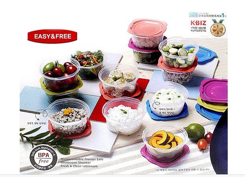 BPA Free Rice Storage Container 460ml/MatCook No.3,4 for Microwave 4set & 12set - Picture 12 of 16