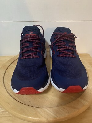 Size 10 New Balance Fresh Foam 680v7 Navy Team Red ** No