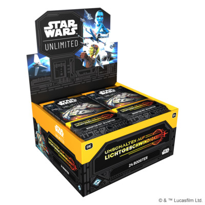 STAR WARS TCG JUMP TO LIGHTSPEED Booster Box - GERMAN DE