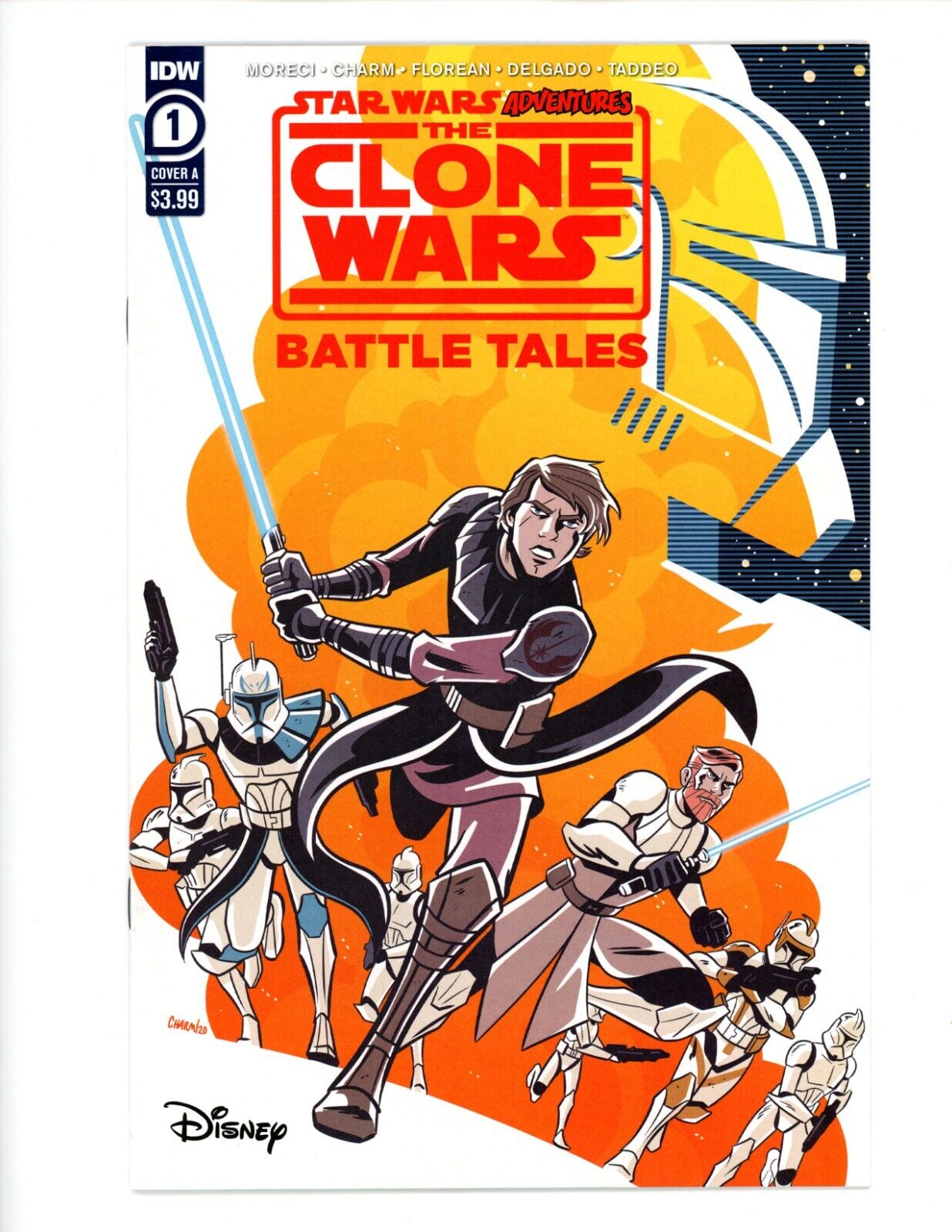 Star Wars Adventures The Clone Wars #1-2 IDW Lot (2) 2020