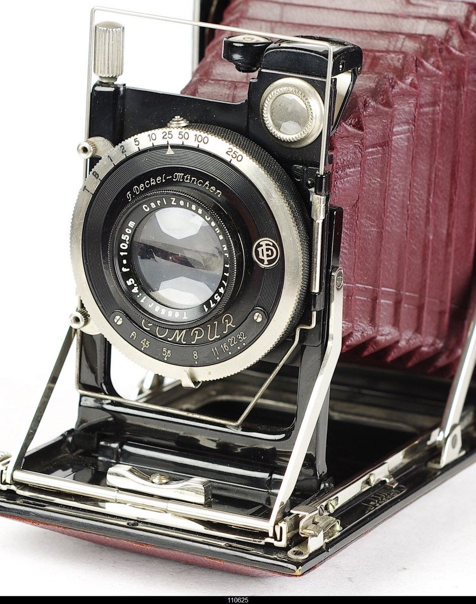 KW Patent Etui Red Luxus 6x9 Red Tessar 4.5f=10.5cm Mint | eBay