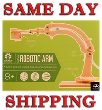 brand new ROBOTIC HYDRAULIC ARM Learning Exploration Set build it yourself kit