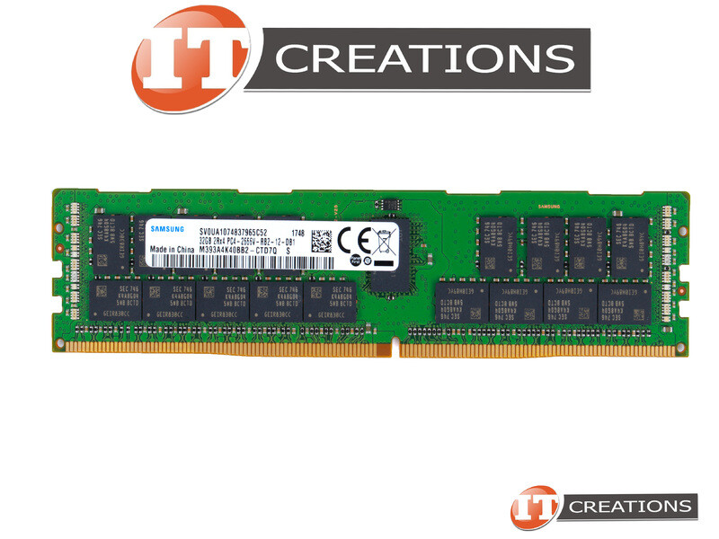 SAMSUNG DDR4 2666 ECC 16GBx2枚(計32GB SAMSUNG 32GB PC4-2666V-R REGISTERED ECC 2RX4 MEMORY RDIMM