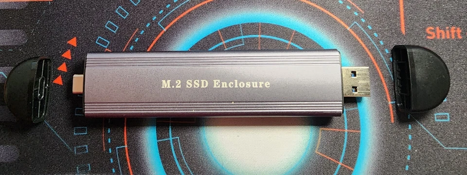 1tb m.2 nvme gen4 Portable Windows OS With Dual USB Adapter - Image 2 of 4