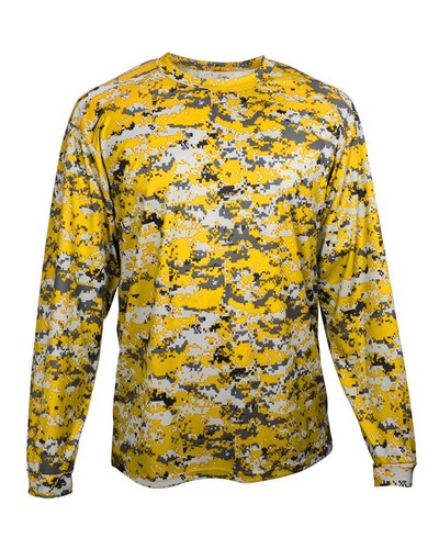 digital camo long sleeve performance shirts