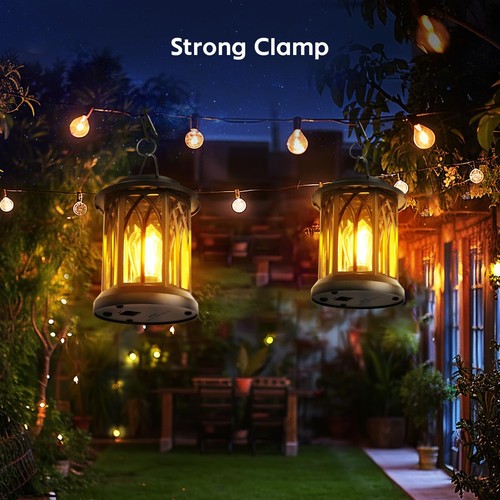 Hanging Solar Lanterns Outdoor Waterproof - 2 Pack Solar Lantern Decorative, ... - Picture 7 of 7