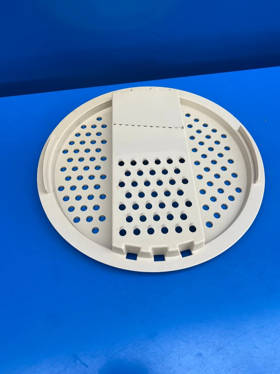 Râpe Métal Tupperware Vintage Bleue – Pour Boîte Ovale – Avec Couvercle – Occasion