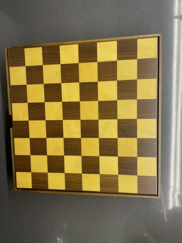 Scacchiera Didatto in legno Vintage - Foto 4 di 9