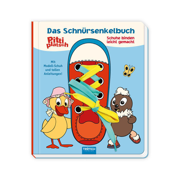 Thumbnail - Trötsch Unser Sandmännchen Das Schnürsenkelbuch Pittiplatsch Schuhe