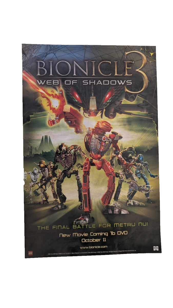 BIONICLE WEB OF SHADOWS THE FINAL BATTLE FOR METRU NUI MOVIE