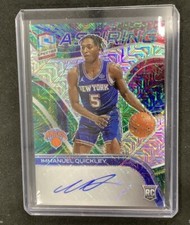 2020-21 Spectra Aspiring Autographs Meta RC AUTO /25 Immanuel Quickley ASP-IMQ