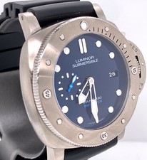 Panerai SUBMERSIBLE BMG-TECH™ Blue Dial - 47MM - PAM 692- PAM00692 - Brand New ! 4