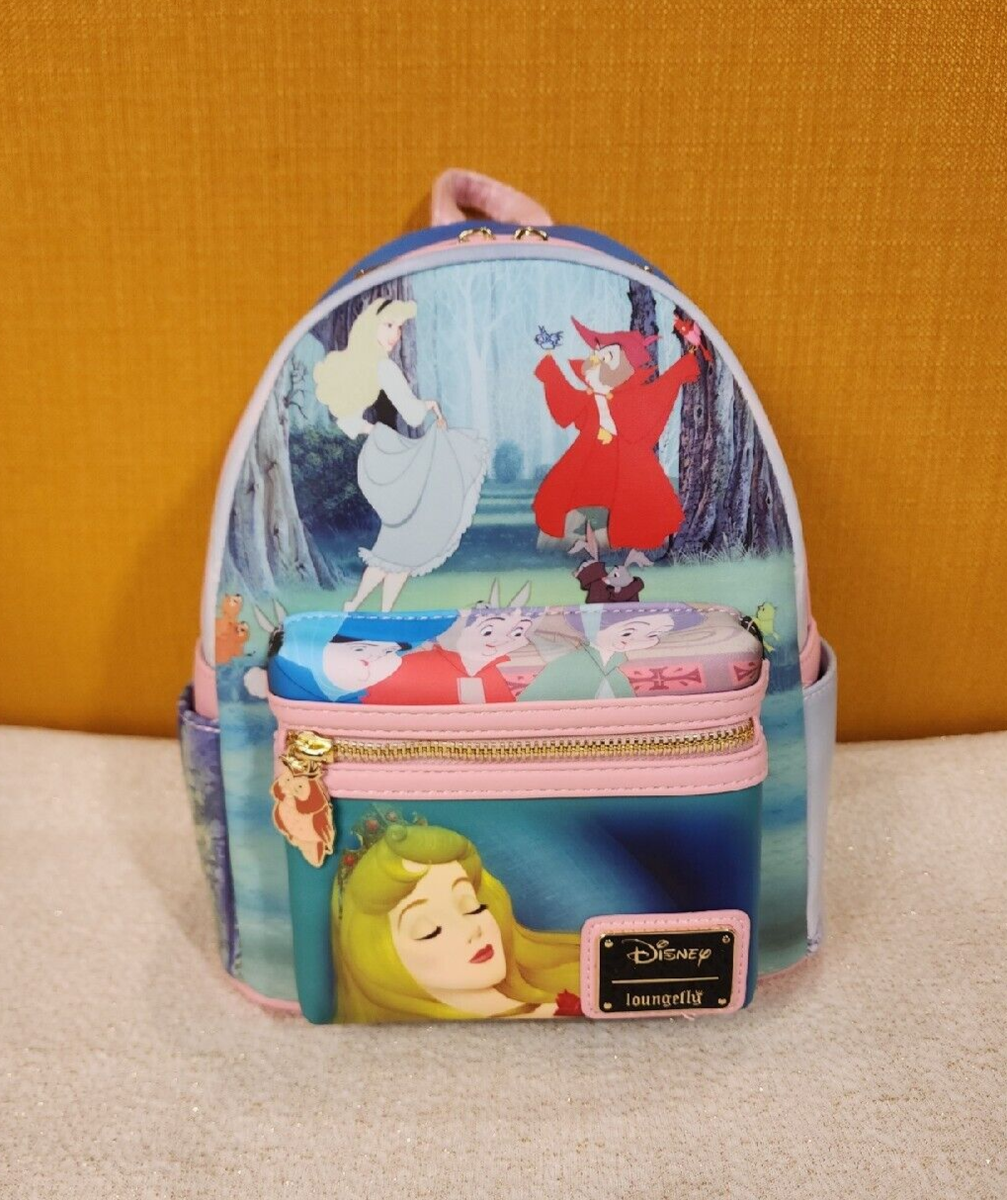 Loungefly Disney Sleeping Beauty Aurora Princess Scene