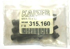 10x KAISER Klemm -Schraube 315.160 M4/4,15 x 19 Neu   A8040