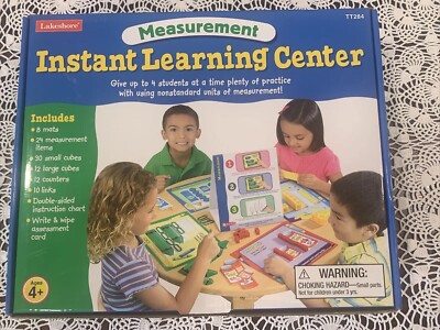 Lakeshore Instant Learning Measurements Center Homeschool Math TT284  Ages 4+