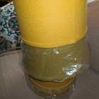 Lot of Five Woodstock Lampshades, Yellow-Green Color, NOS — photo 4