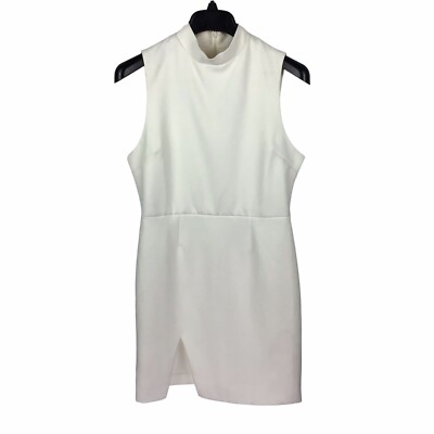 Forever 21 Sleeveless Short Cream Dress Women's Size Medium M