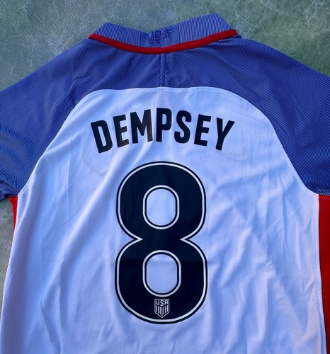 Nike USA National Soccer Team Clint Dempsey #8 Men's Jersey Size S. - Picture 6 of 9