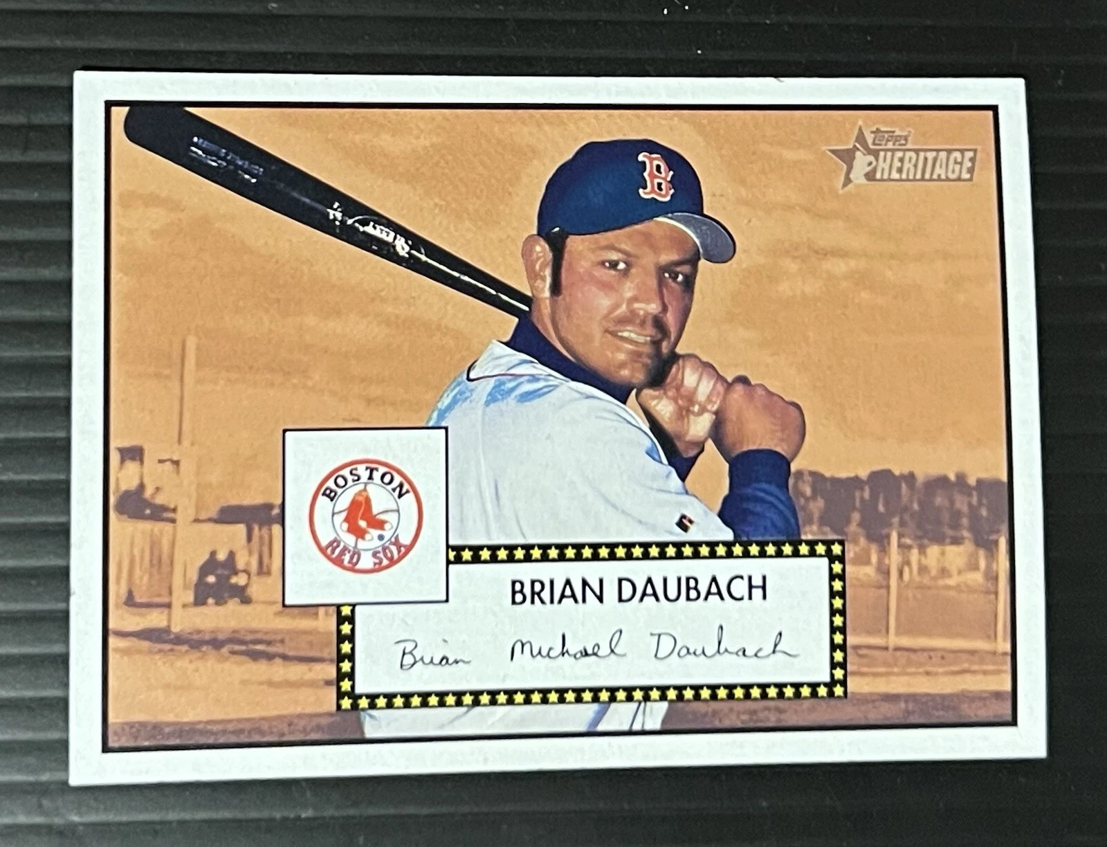 Brian Daubach trading card