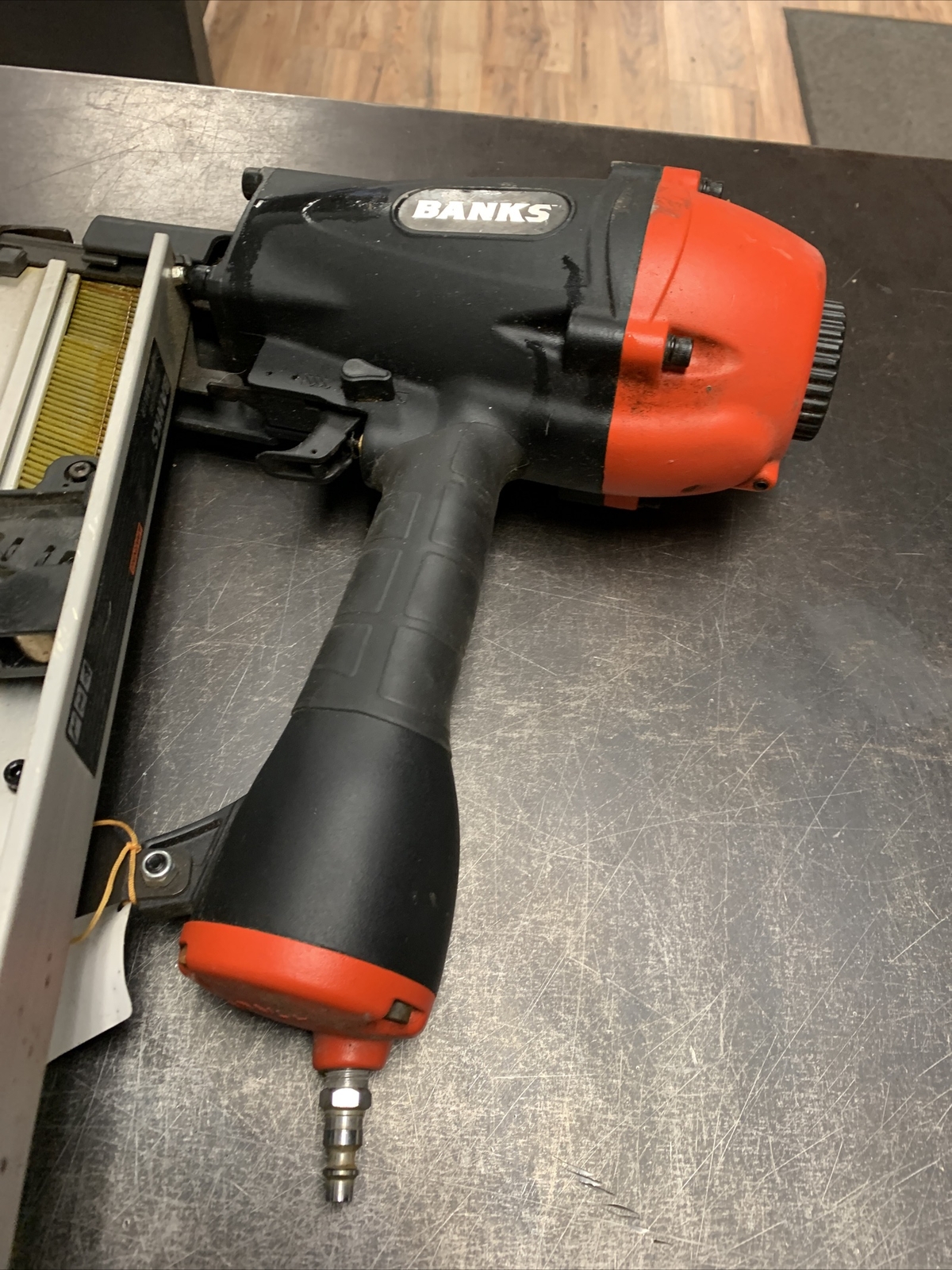 Banks 21° Framing Nailer Air Nail Gun Pneumatic Tool For Framing