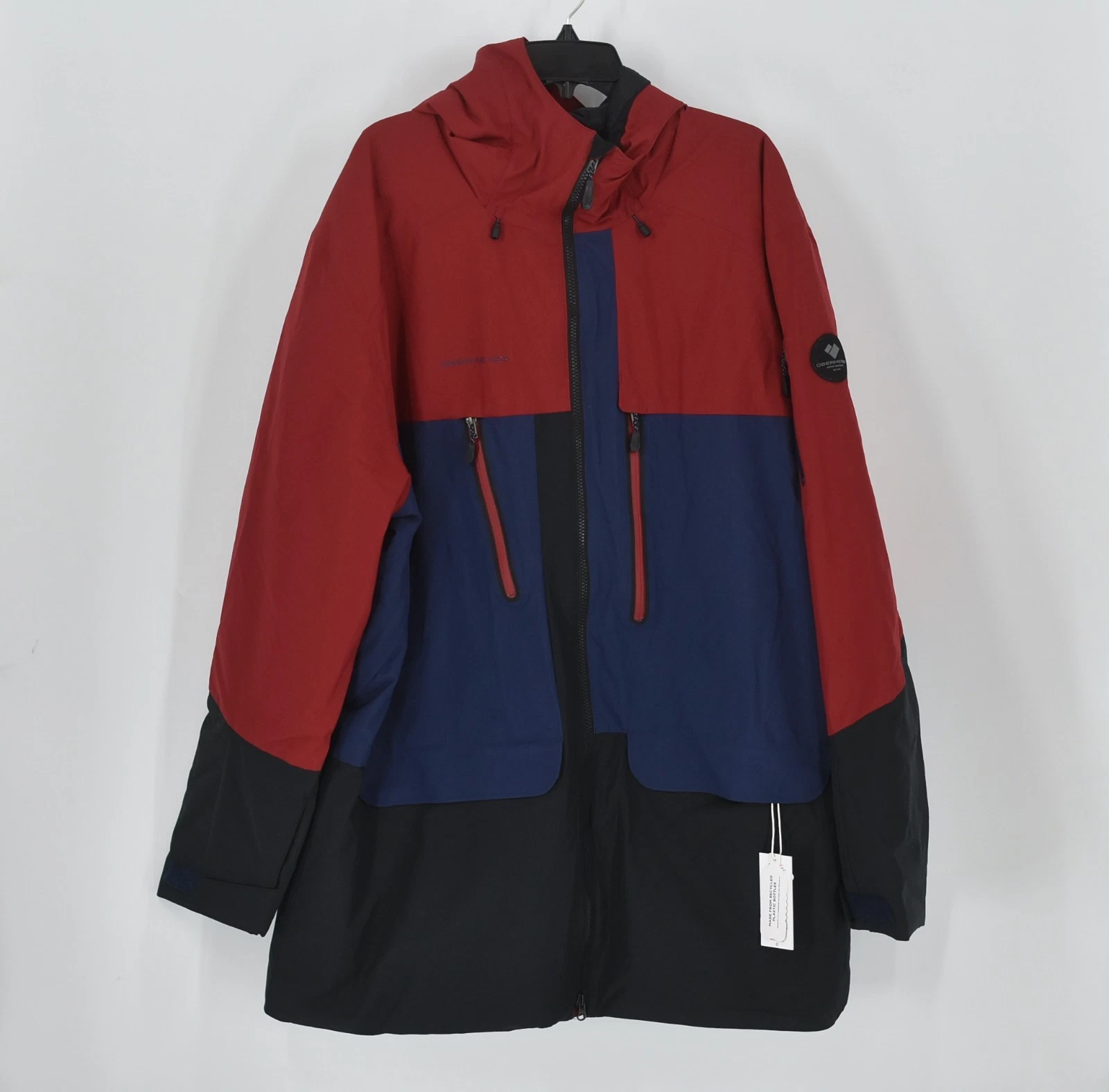 Men's Obermeyer Cirque Jacket in Rustic Red Size XXL
