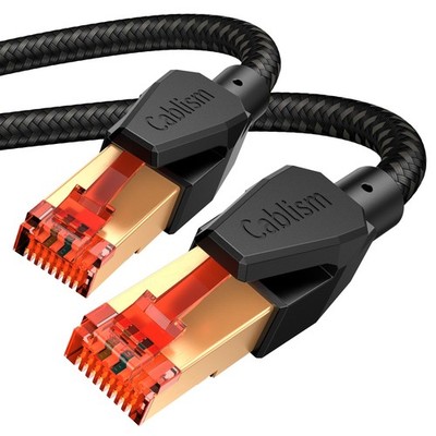 LANKabel 5Meter Cat 8 Netzwerkkabel RJ45 8m 12m Internet 40Gbit/s 2000 MHz OF...