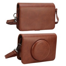 Protective Camera Case With Adjustable Shoulder Strap PU Leather Camera Carrying
