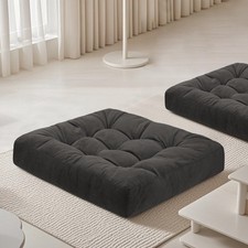 Meditation Floor Pillow 22 22 Inch 2 Pack Large Floor Cushions for Adults Squ...