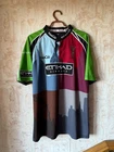 HARLEQUINS ENGLAND RUGBY UNION SHIRT JERSEY KOOGA SIZE L ADULT
