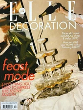 Elle Decoration Uk Magazine December 2025 January 2026 Free Shipping Brand New