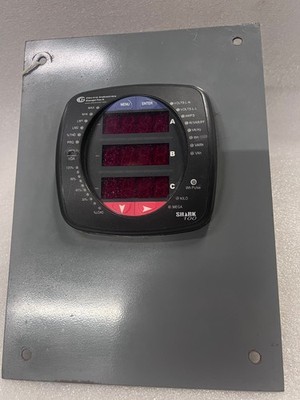 Electro Ind. Shark Multifunction Power  Meter 100-60-10-V3-D2-INP10- X