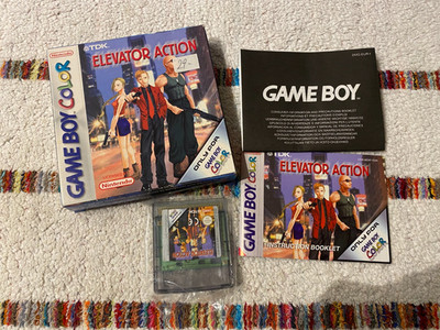 Nintendo Gameboy Color Spiel .- Modul Elevator Action.