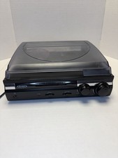 Jensen JTA-230 3 Speed Stereo Turntable with Speaker WORKING