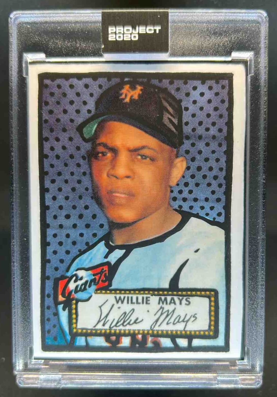 2020 Topps Project Willie Mays #166 Giants