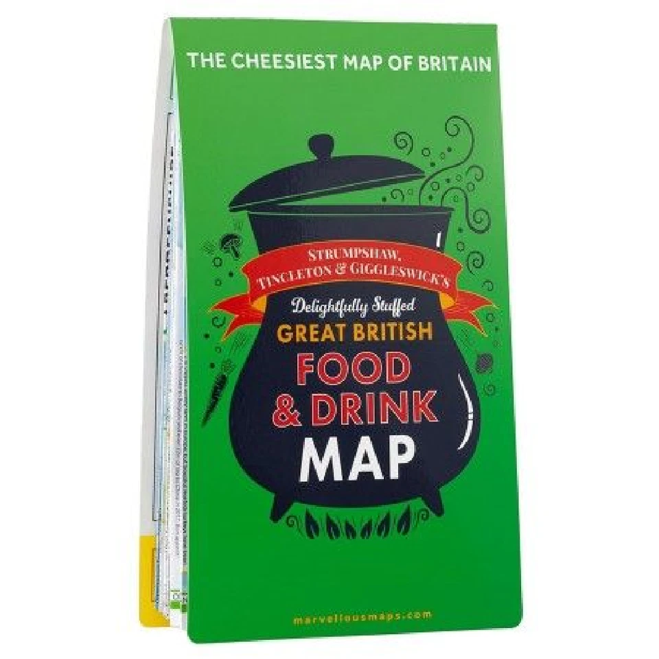 Standgs Ludicrously MOREISH Great British Food and Drink Map UK Strumpshaw Tinc