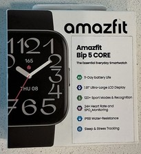 Amazfit Bip 5 Core Activity Tracker 1.91" Ultra-Large LCD Sleep/Stress