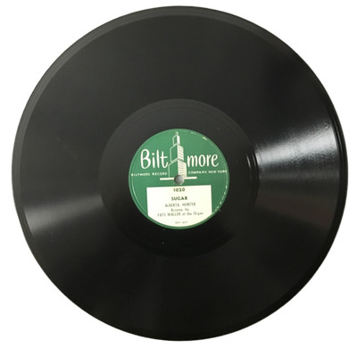 Alberta Hunter Beale St. Blues / Sugar 1020 Biltmore Record
