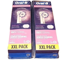 (2 XXL Packs) Oral-B Sensitive Clean Replacement Brush Heads *16 Count* Lot NEW