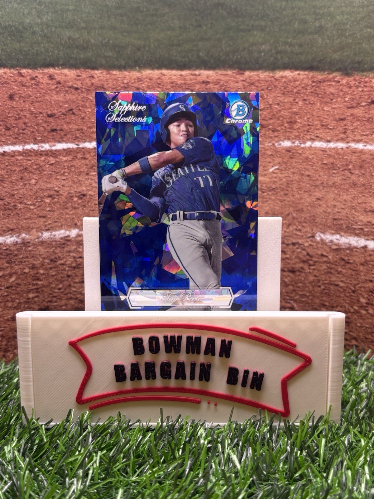 2023 Bowman Chrome Draft Sapphire Edition - Sapphire Selections Tai Peete #SS-20