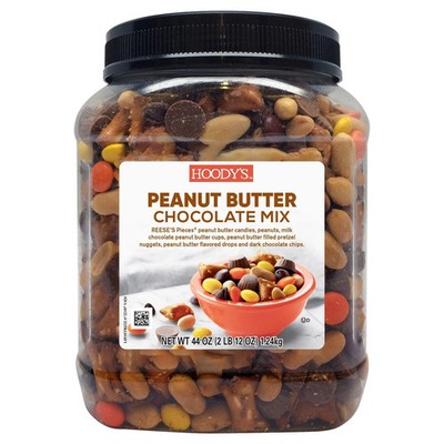 Hoody's Peanut Butter Chocolate Candy Nut Mix, 44 oz
