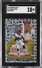 2021 DONRUSS OPTIC DOWNTOWN #DT-8 CHASE YOUNG SGC 10 GM