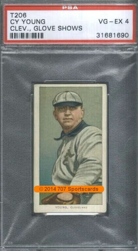1909 Cy Young [Glove Shows]