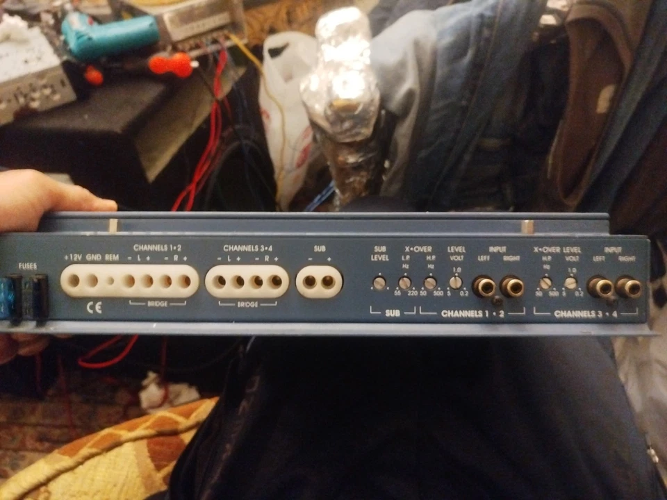 soundstream amplifier Rubicon 355 Old school Rare Mint Condition Made In usa - Image 4 of 4