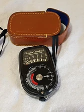 Weston Master II Model 735 Universal Exposure Meter With Case