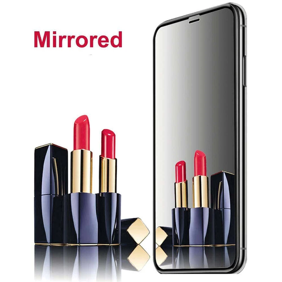 Premium Mirror Reflection Screen Protector for iPhone X XS Max XR 11 Pro 12 Mini - Image 3 of 3