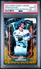 Shohei Ohtani 2025 Topps Cosmic Chrome Extraterrestrial Talent Gold #/50 PSA 10