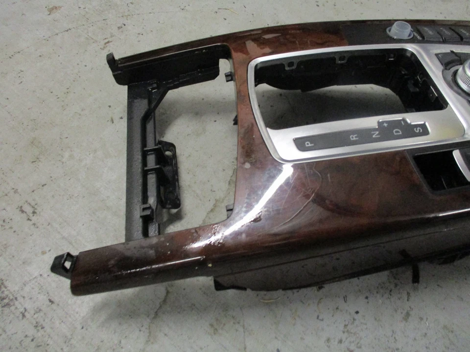 05-11 Conjunto portavasos consola central OEM AUDI A6 C6 + menú de navegación de moldura Foto 4 de 4