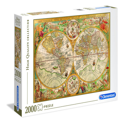 Clementoni 32557.3 Clementoni-32557-Collection-Ancient Map-2000 Pieces