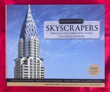 Master Builder: Skyscrapers Book Kit 2003 Thunder Bay Press w/ Punchouts