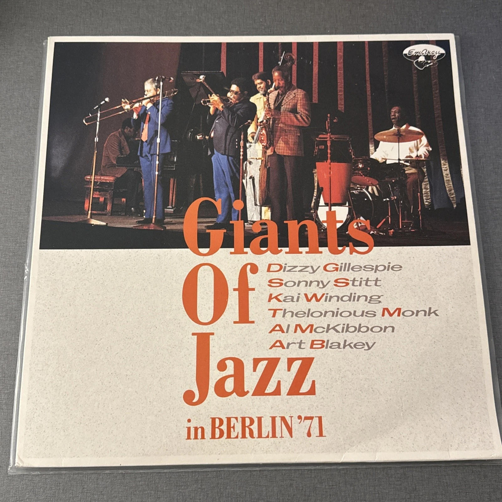 Vinyle 33 T 33 Tours Jazz Giants Of Jazz In Berlin’71 Emarcy 834 567-1